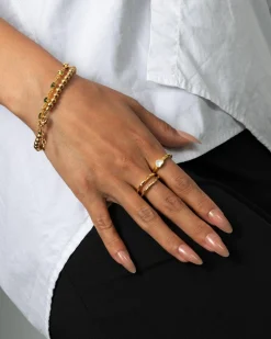 Bague Cœur Devon Dorée