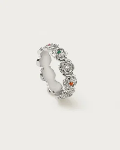 Bague En Argent Daisy Rose