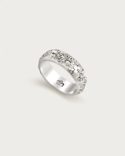 Bague Sérénade d'Orchidée En Argent