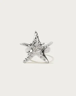 Bague Étoile de Mer En Argent