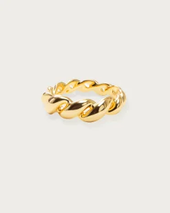 Bague Torsadée Or
