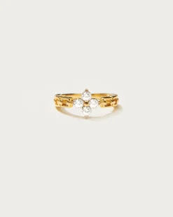 Bague Trèfle Chanceux En Or
