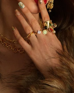 Bague Trèfle Chanceux En Or
