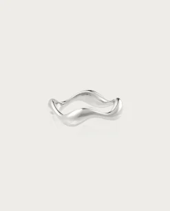 Bague Vague En Argent