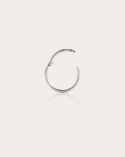 Boucle d'Oreille Mini Créole Unique En Forme d'Hélice