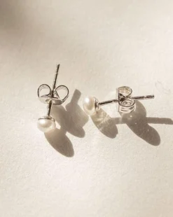 Boucles d'Oreilles À Tige En Perles Quotidiennes