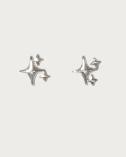 Boucles d'Oreilles À Tige Scintillantes