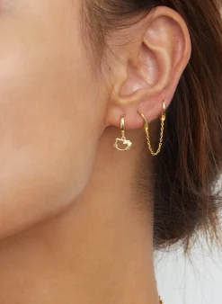 Boucles d'Oreilles Créoles Kitty