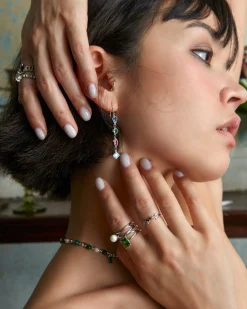Boucles d'Oreilles Darcy En Argent