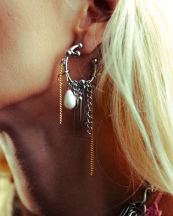 Boucles d'Oreilles En Grappe