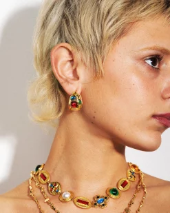 Boucles d'Oreilles Fleuries