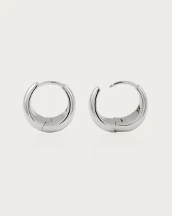 Boucles d'Oreilles Goutte d'Eau En Argent