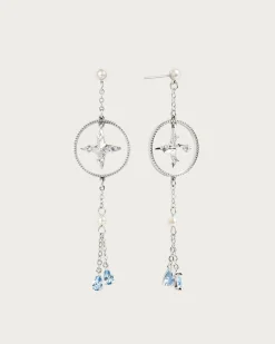 Boucles d'Oreilles L'Étoile En Argent
