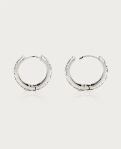 Boucles d'Oreilles Sérénade d'Orchidées En Argent