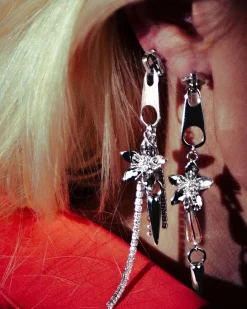 Boucles d'Oreilles Zippées