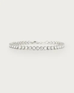 Bracelet Tennis En Argent