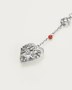 Carnelian Collier Lariat Voile