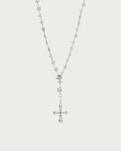 Chaîne de Molécules Marguerite En Argent