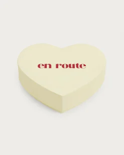 Coffret Cadeau En Forme de Cœur En Ivoire