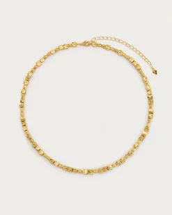 Collier Carré Texturé