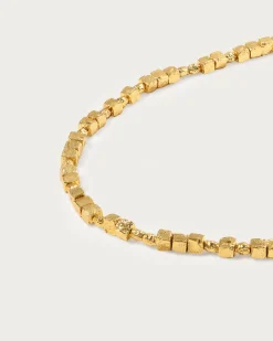 Collier Carré Texturé