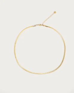 Collier Chaîne À Chevrons de 3 Mm