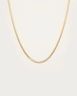 Collier Chaîne À Chevrons de 3 Mm