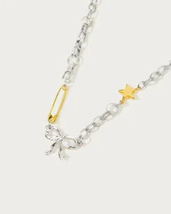Collier Chaîne À Nœud