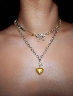 Collier Chaîne À Nœud