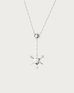 Collier Chapelet Trois d'Épées En Or