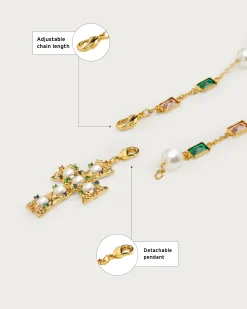 Collier Croix de Perles Amoureux D’Hélius