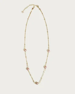 Collier de Perles d'Eau Douce Yumi Rose