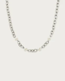 Collier de Perles Essence En Argent