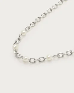 Collier de Perles Essence En Argent