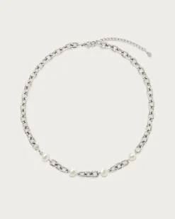 Collier de Perles Essence En Argent
