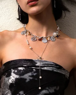 Collier En Argent Eros Coin