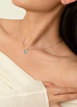 Collier En Pierre Aigue-Marine