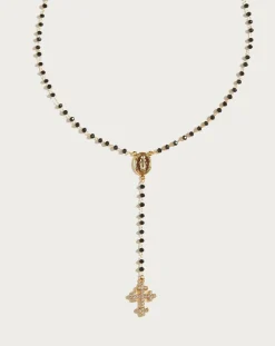 Collier Lariat Perlé