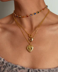 Grand Collier Médaillon Isabela