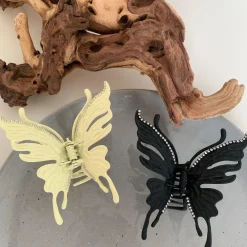 Griffe de Cheveux de Papillon Blanc