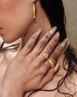 iris Bague en Or