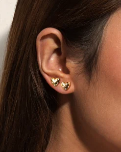 Juliette Boucles d'Oreilles À Tige En Forme de Cœur