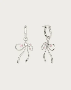 Les Boucles d'Oreilles Miffy En Argent Rose