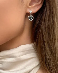 Mira Boucles d'Oreilles En Argent