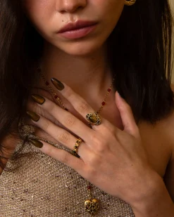 Tiger's Eye Ring Set